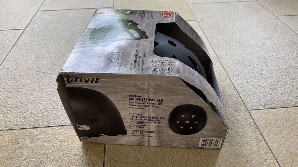 Crivit Kinder-Skaterhelm S/M 48-54cm Fahrradhelm in Augsburg