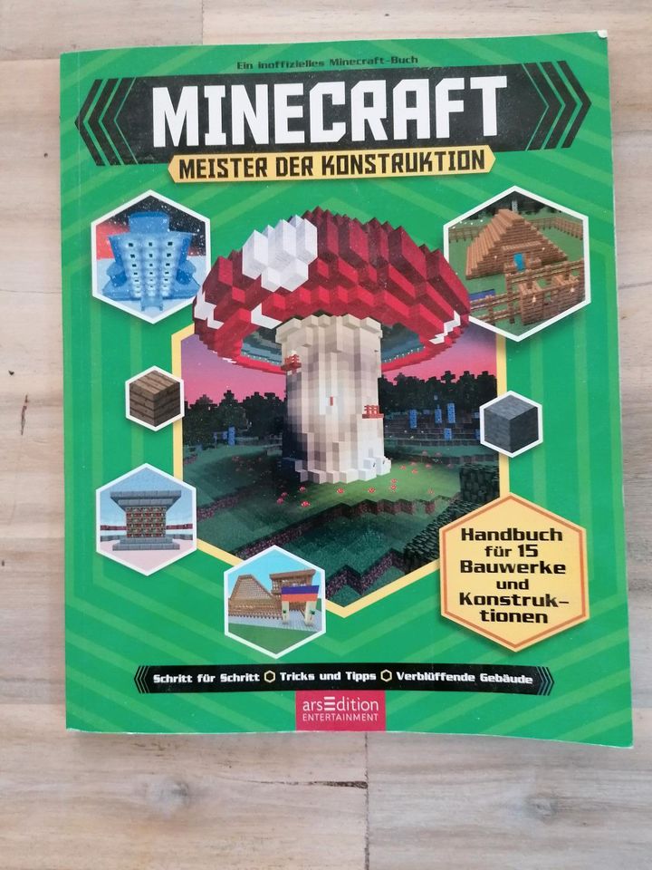 Minecraft versch. Bücher !! Erlös wird gespendet!! in Kreuzau