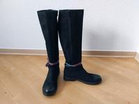 Felmini Leder Stiefel 38 Schwarz Echtleder Boots Wildleder Cowboy Niedersachsen - Jork Vorschau