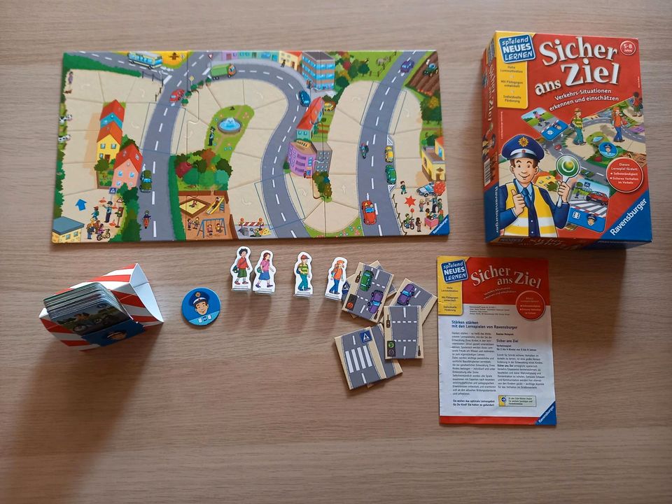 Spiel Sicher ans Ziel spielend neues lernen Ravensburger in Haste