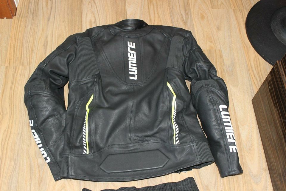 LUMIERE Motorradanzug Lederanzug Leder Lederkombi Jacke Hose NEU in Duisburg