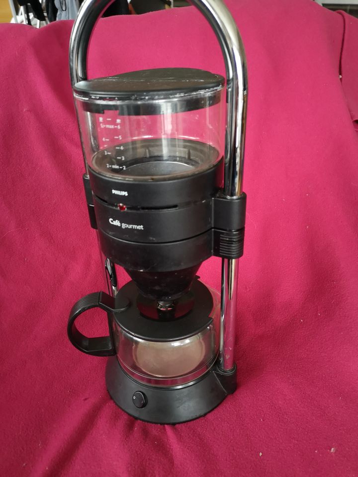 Kaffeemaschine Philips Cafe Gourmet HD 5560 B Glaskanne in Melle