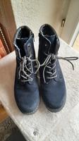 Jana Relax Leder Boots Schuhe Gr.38 Dunkelblau Wasserdicht Bielefeld - Heepen Vorschau