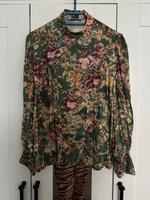 Mango MNG Suit Bluse Grün Bunt Blumen M 38 Zara Bremen - Vegesack Vorschau