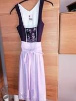 Rose Dirndl Gr. 34 violett mit lila Schürze Baumwolle Bayern - Straubing Vorschau