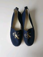 Calvin Klein Jeans Damen Slipper Loafer Gr. 39 Jeans Blau NP 129€ Nordrhein-Westfalen - Winterberg Vorschau