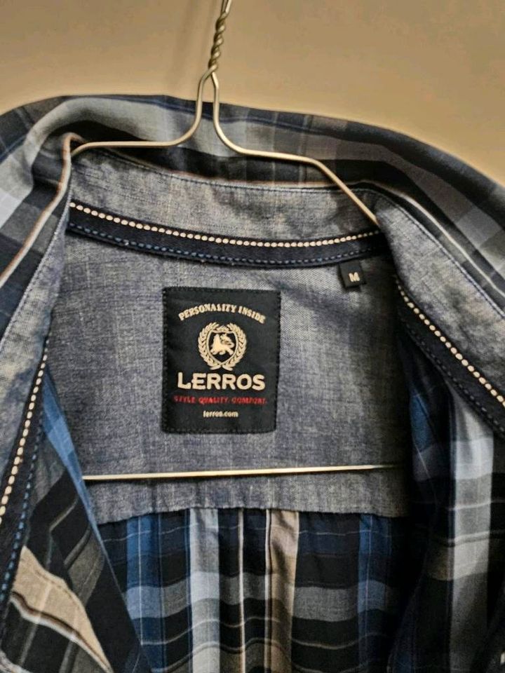 Kariertes Herrenhemd von Lerros in Düsseldorf