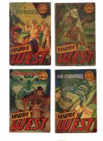 Harry West 1-4 = komplette SF Serie von 1948. Originale Niedersachsen - Hameln Vorschau