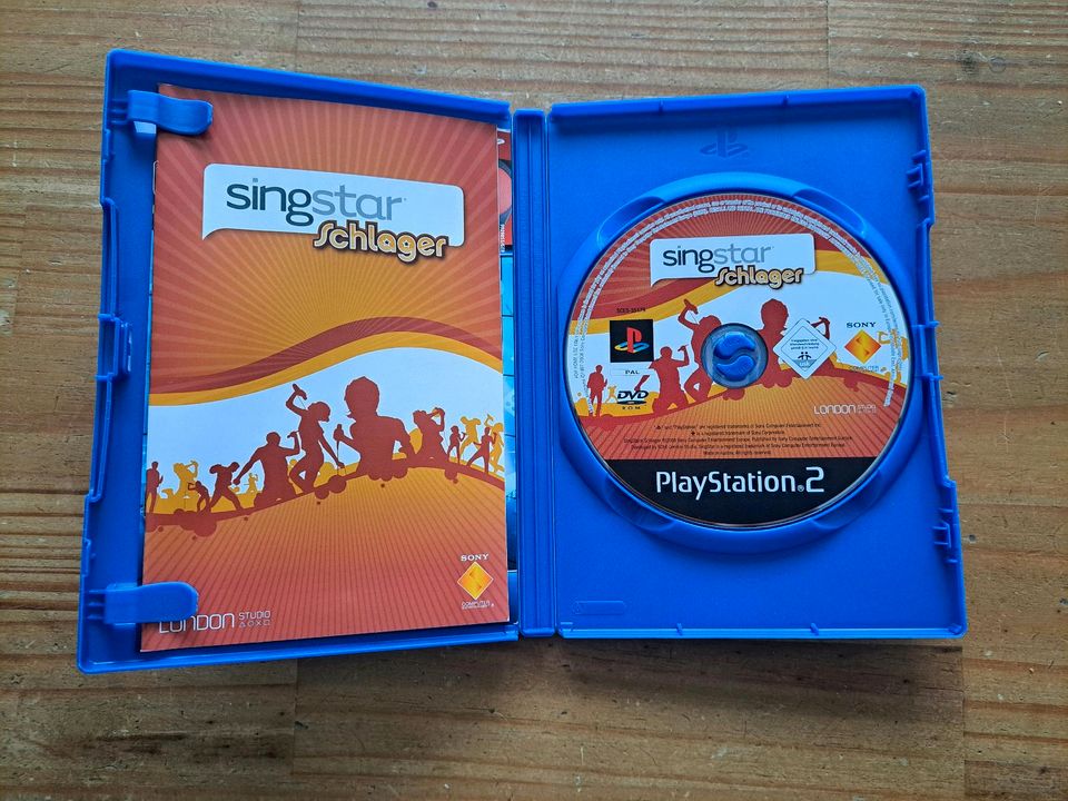 Playstation 2 Singstar Spiele mit 3 Mikrofonen in Nauort