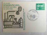 DDR 1981 35 Jahre Volksentscheid zur Enteignung im Lande Sachsen Sachsen - Jahnsdorf Vorschau