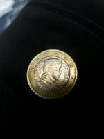 1€ Münze latvijas 2014 Fehlprägung? Doppelkinn? Niedersachsen - Melbeck Vorschau