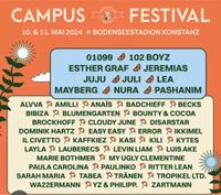 2x Campingplatz Tickets Campusfestival Konstanz Baden-Württemberg - Meckenbeuren Vorschau