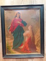 Heiligenbild  Jesus und kniende Frau (Druck) Pankow - Prenzlauer Berg Vorschau