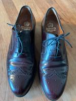 Budapester Hobsons englischer Vintage Schuh in Burgund Bochum - Bochum-Süd Vorschau