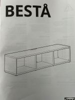 Besta Kommode TV Board weiß Ikea Hessen - Kalbach Vorschau