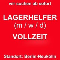 ab sofort > LAGERHELFER < (m/w/d) Berlin - Neukölln Vorschau