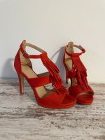 H&M High Heels rot 38 mit Fransen Duisburg - Duisburg-Mitte Vorschau