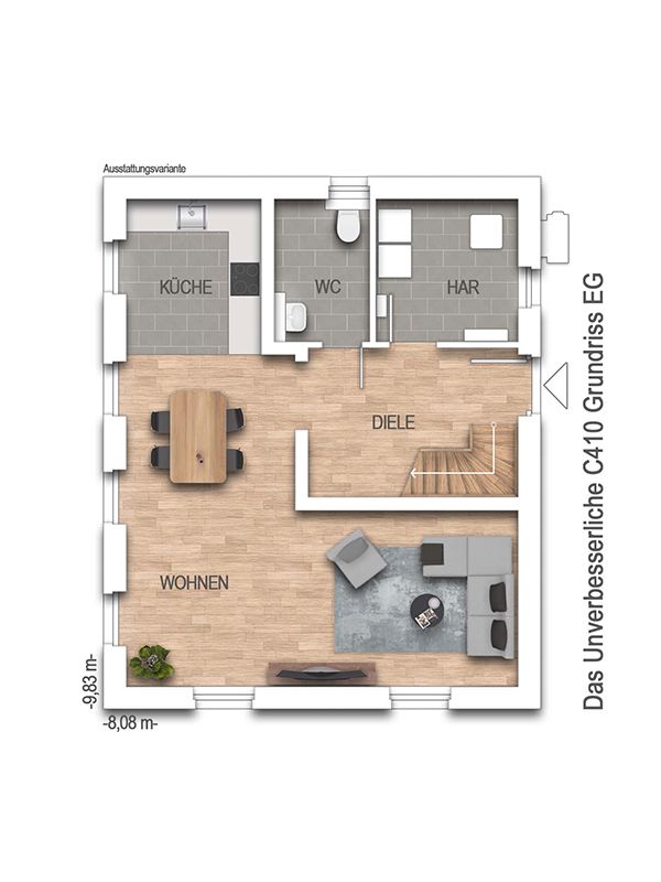 Einfamilienhaus 119 m² inkl. PV-Anlage - voll ausgestattet - Heinz von Heiden GmbH Massivhäuser in Stade