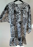 H&M Damen Kleid, Größe S, Neu mit Etikett, Schwarz-Weiß, Viskose Düsseldorf - Garath Vorschau