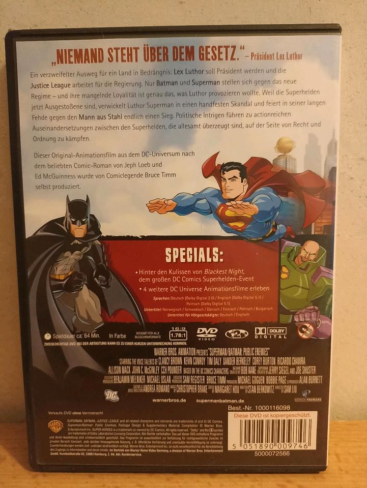 DVDs: Superman Batman, Wonderwoman, Superhero Girls, Avengers in Mülheim-Kärlich