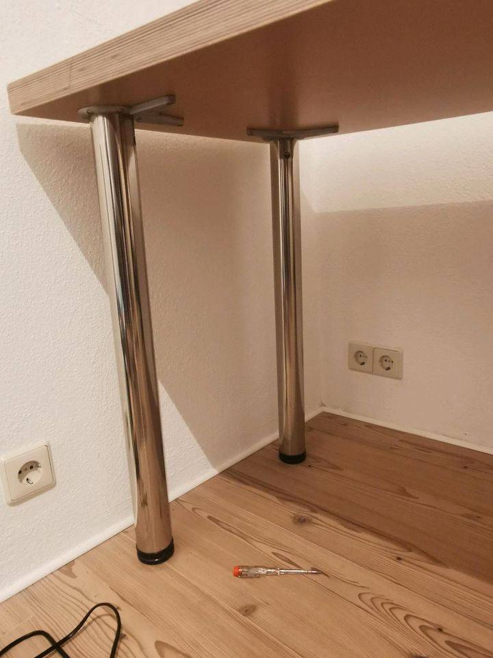 Ikea Tisch 186 x 60 cm, Metallfüße in Ludwigsburg
