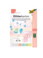 folia® Glitterkarton-Block PASTELL (17,4cm x 24,5cm) Hessen - Griesheim Vorschau