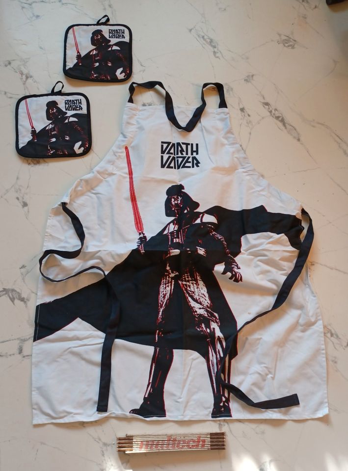 Star Wars Darth Vader Kochschürze + Topflappen… Siehe Bilder in Schifferstadt