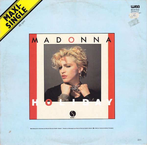 Madonna - Holiday (12" Vinyl Maxi, Schallplatte, LP) in Greifswald