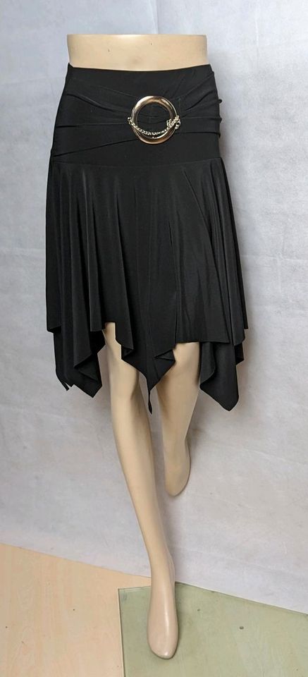 Zara - Zipfelrock asymmetrisch Schwarz M-LCasual Style in Michelau i. OFr.