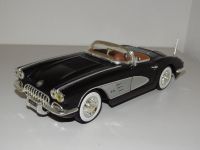 Modellauto schwarze Corvette C1 im Maßstab 1:18 von Motormax Bayern - Friedberg Vorschau