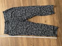 Sommerhose C&A schwarz weiß Stoffhose 44 Bayern - Alzenau Vorschau
