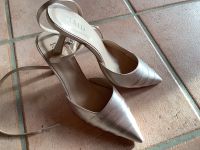 Pumps Champagner High Heels neu sehr elegant Seide Niedersachsen - Auetal Vorschau