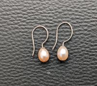 Perlen Ohrringe Silber 925, rosa Perlen Bayern - Pürgen Vorschau