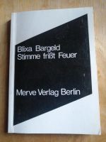 Blixa Bargeld Stimme frißt Feuer Dresden - Pieschen Vorschau