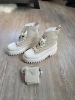 Bronx Schnürstiefeletten Groovy beige creme 38 neu Plateau Boots Niedersachsen - Weyhe Vorschau