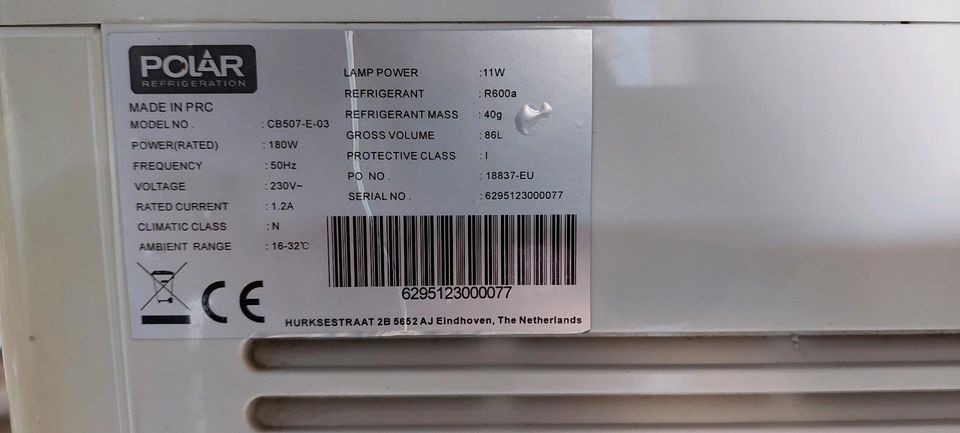 Polaris Kühlschrank 86 Liter gebraucht super Zustand in Leipzig