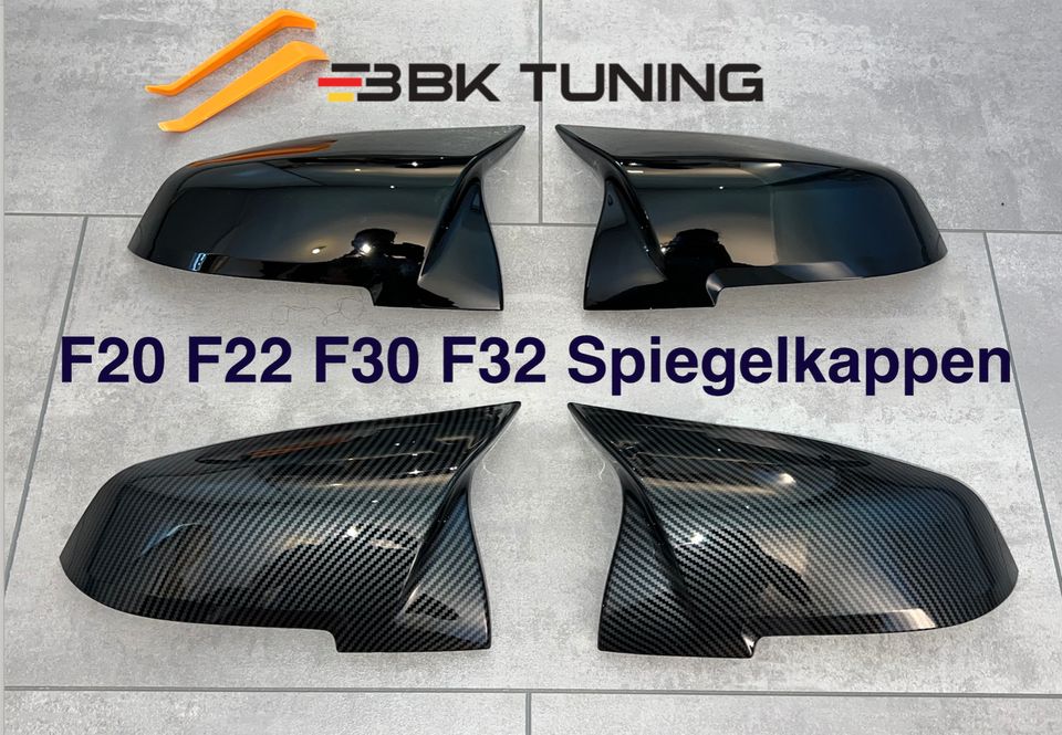 Spiegelkappen Schwarz Carbon BMW M F20 F22 F30 F32 F31 F34 F36 M2 in Bonn -  Plittersdorf, Reifen & Felgen