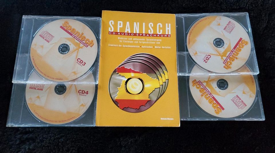 Spanisch Audio Sprachkurs, CD, Buch, Spanisch lernen in Hungen