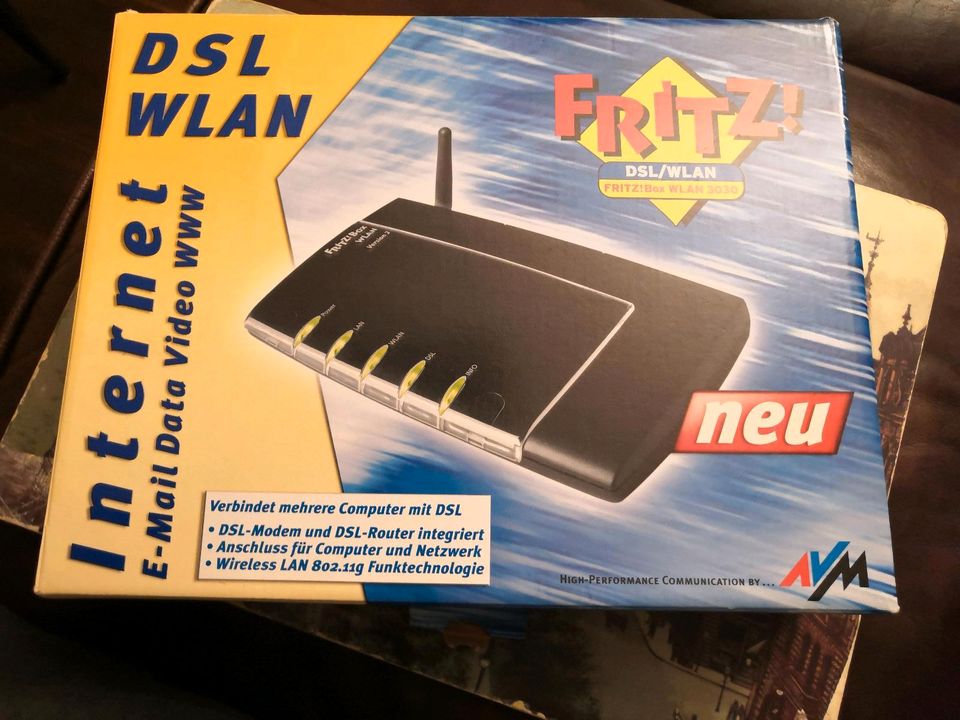 Fritzbox WLAN 3030 Version 2 in Hamburg