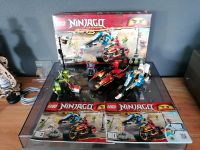 LEGO NINJAGO Kai's Blade Cycke&Zane's Snowmobile Hessen - Mainhausen Vorschau