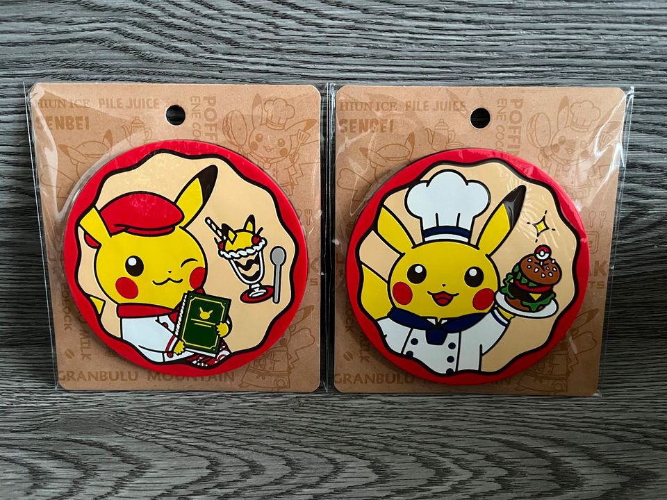 Pokemon Pokémon Pikachu Cafe Untersetzer Coaster Set Tokyo Tokio in Bonn