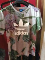 Adidas tshirt damen blumenprint Berlin - Charlottenburg Vorschau