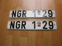 Köllerbach: Tausche 2 gut erhaltene DDR Nummernschilder Saarland - Püttlingen Vorschau