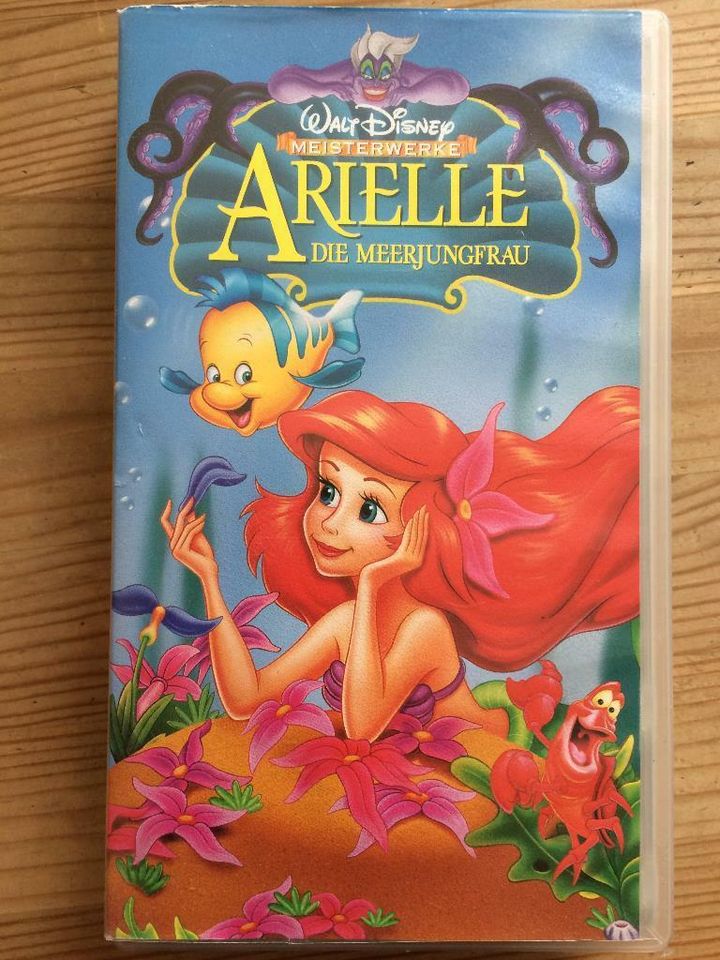 Walt Disneys Meisterwerke, Arielle die Meerjungfrau, Video, VHS in Pünderich