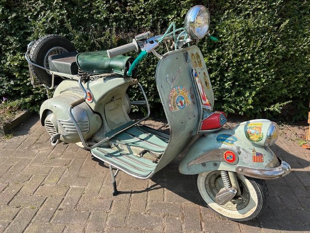 Vespa ACMA 1950 Gestängeschaltung viel Zubehör Patina Bacchetta in Hamburg