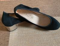 Unisa Damen Pumps Gr.39 Wildleder schwarz-silber Köln - Blumenberg Vorschau