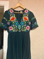 Stickerei Blumen Kleid Neu Elegant Walle - Westend Vorschau