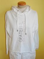Hoodie weiß Orsay mit Kapuze Gr 36 wie neu Versand Bremen-Mitte - Bahnhofsvorstadt  Vorschau