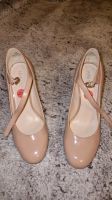 Pumps Nine West TK Maxx 38,5 5,5 Puder Lackleder Optik Bayern - Augsburg Vorschau