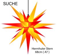 SUCHE Herrnhuter Stern A7 68cm weiß-rot oder gelb-rot, weiss-grün Bayern - Erlangen Vorschau